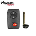 2008-2015 Toyota RAV4 / 3-Button Smart Key / PN: 89904-35030 / HYQ14AAB (E Board 3370) (AFTERMARKET)