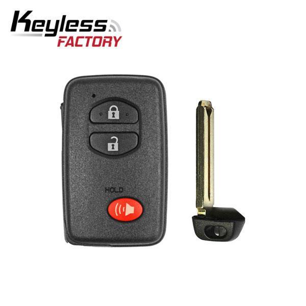 2008-2015 Toyota RAV4 / 3-Button Smart Key / PN: 89904-35030 / HYQ14AAB (E Board 3370) (AFTERMARKET)