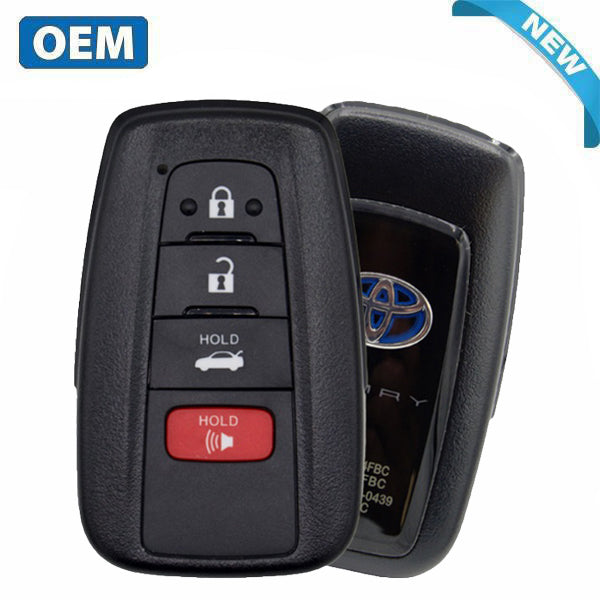 2018-2021 Toyota Camry Hybrid / 4-Button Smart Key / PN: 89904-06240 / HYQ14FBC (OEM)