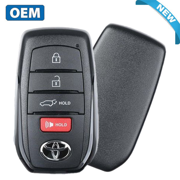 2022-2025 Toyota Corolla Cross / 4-Button Smart Key / PN: 8990H-0A020 / 1551A-14FBW (OEM)
