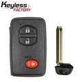 2005-2013 Toyota RAV4 Highlander / 3-Button Smart Key / PN: 89904-48100 / HYQ14AAB (0140 Board) (AFTERMARKET)