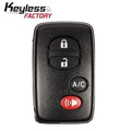 2010-2015 Toyota Prius / 4-Button Smart Key / PN: 89904-47150 / GNE Board 5290 / HYQ14ACX (AFTERMARKET)