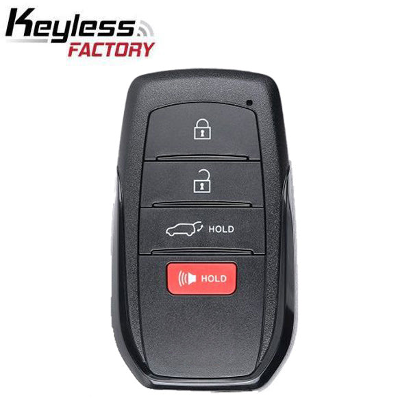 2023 Toyota Venza / 4-Button Smart Key / PN: 8990H-48121 / HYQ14FBX (Aftermarket)