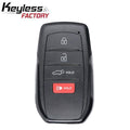 2023 Toyota Venza / 4-Button Smart Key / PN: 8990H-48121 / HYQ14FBX (Aftermarket)