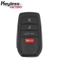 2021-2023 Toyota Venza / 4-Button Smart Key / PN: 8990H-48050 / HYQ14FBX (Aftermarket)