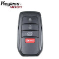 2024 Toyota Grand Highlander / 4-Button Smart Key / PN: 8990H-0E330 / HYQ14FBX (Aftermarket)