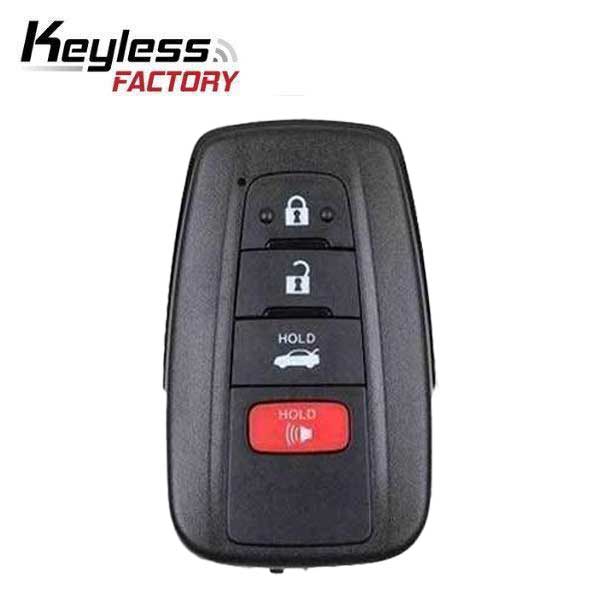 2019-2021 Toyota Corolla / 4-Button Smart Key / PN: 8990H-02030 / HYQ14FBN (AFTERMARKET)