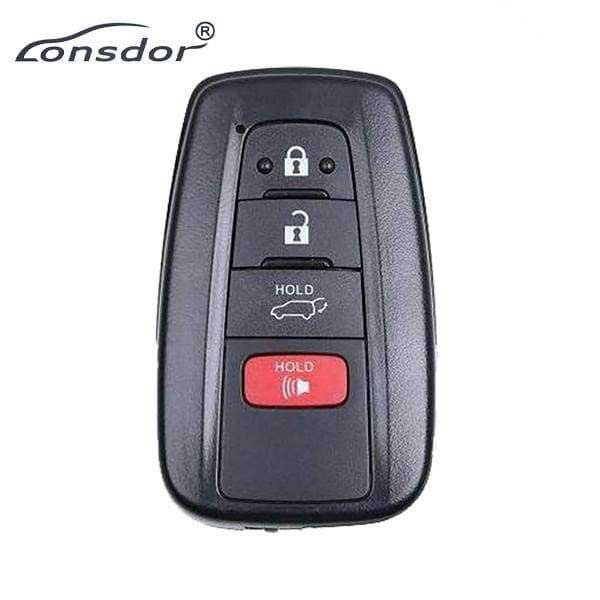 2019-2021 Toyota RAV4 Highlander / 4-Button Smart Key / HYQ14FBC for the Lonsdor K518USA / KH100P