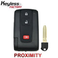 2004-2009 Toyota Prius / 3-Button Smart Key / MOZB31EG / (AFTERMARKET)