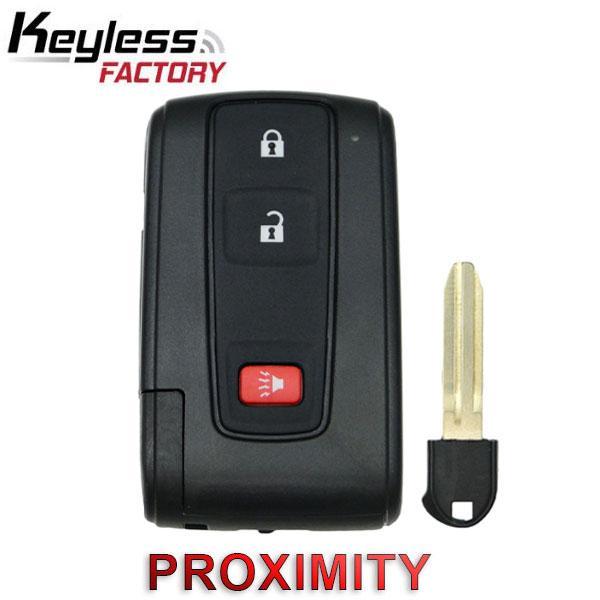 2004-2009 Toyota Prius / 3-Button Smart Key / MOZB31EG / (AFTERMARKET)