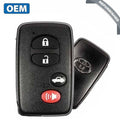 2009-2014 Toyota Camry Avalon Corolla / 4-Button Smart Key / PN: 89904-06131 / HYQ14AEM-6601 (OEM Refurb)