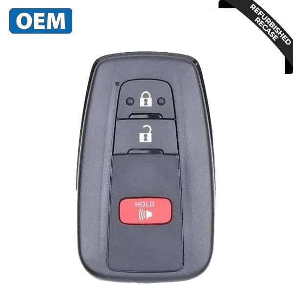 2016-2021 Toyota / 3-Button Smart Key / PN: 89904-47530 / HYQ14FBC (OEM Recase)