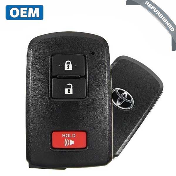 2015-2022 Toyota 4Runner Tundra Tacoma / 3-Button Smart Key / PN: 89904-35060 / HYQ14FBB-0010 (OEM Refurb)