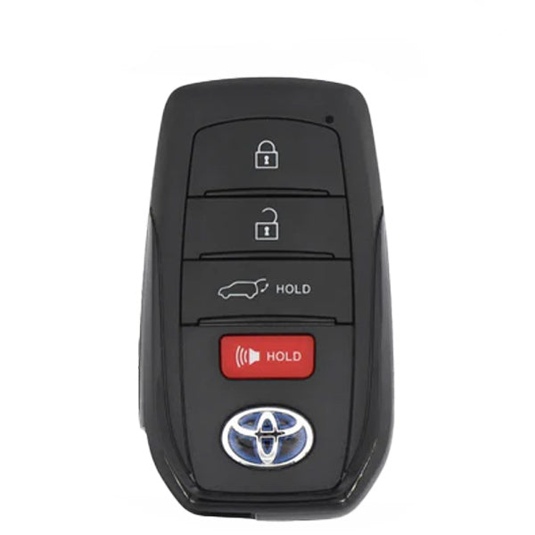 2021-2023 Toyota Venza / 4-Button Smart Key / PN: 8990H-48050 / HYQ14FBX (Blue Hybrid Logo) (OEM Recase)