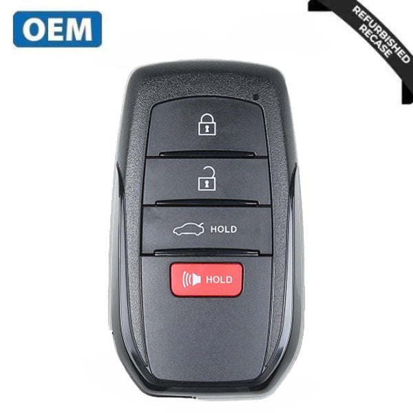2023-2025 Toyota Corolla / 4-Button Smart Key / PN: 8990H-02470 / HYQ14FBW (OEM Recase)