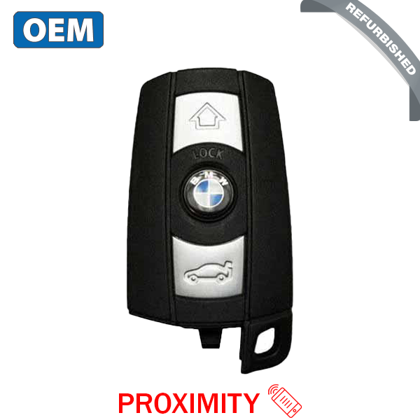 2004-2010 BMW 3 / 5 Series / 3-Button Smart Key / PN: 926886-02 / KR55WK49147 / CAS3 / Comfort Access / 315MHz (OEM Refu