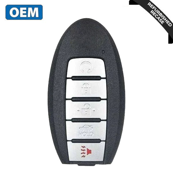 2019-2020 Nissan Altima Sentra / 5-Button Smart Key / PN: 285E3-6CA6A / KR5TXN4 (OEM Recase)