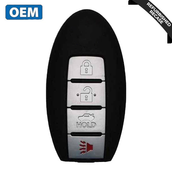 2013-2016 Nissan Altima Maxima / 4-Button Smart Key / PN: 285E3-9HP4B / KR5S180144014 (OEM Recase)
