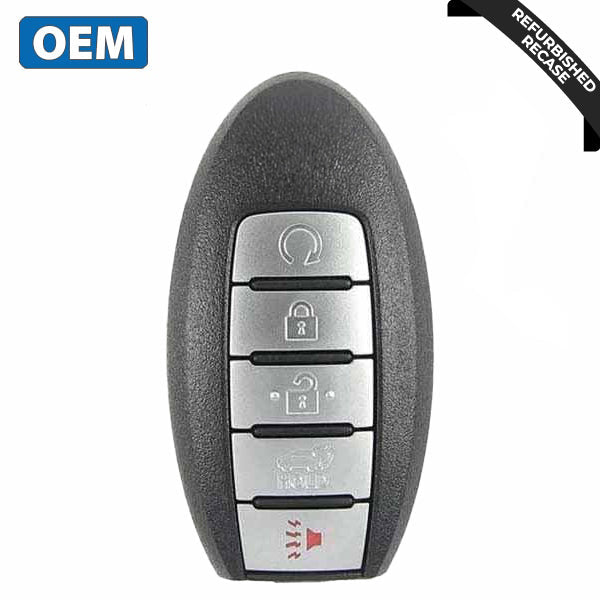 2013-2016 Nissan Pathfinder / 5-Button Smart Key / PN: 285E3-9PA5A / KR5S180144014 (OEM Recase)