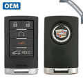 2013-2015 Cadillac ATS XTS / 5-Button Smart Key w/ Trunk / PN: 22856930 / NBG009768T (OEM Refurb)