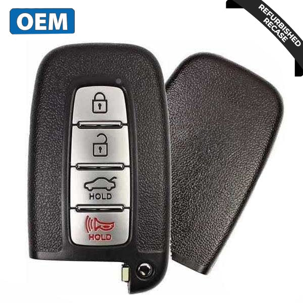 2009-2014 Hyundai Genesis / 4-Button Smart Key Remote / PN: 95440-3V021 / SY5HMFNA04 (OEM Recase)