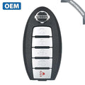 2019-2020 Nissan Maxima / 5-Button Smart Key / PN: 285E3-9DJ3B / KR5TXN7 (OEM Refurb)