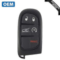 2014-2019 Jeep Cherokee / 5-Button Smart Key / PN: 68141580AF / GQ4-54T (OEM Recase)