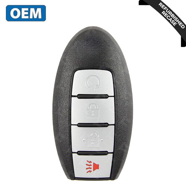 2015-2018 Nissan Murano Pathfinder Titan / 4-Button Smart Key / PN: 285E3-5AA3D / KR5S180144014 (OEM Recase)