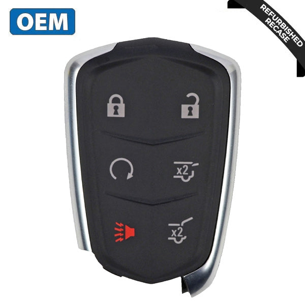 2015-2020 Cadillac Escalade / 6-Button Smart Key / PN: 13580812 / HYQ2AB (OEM Recase)