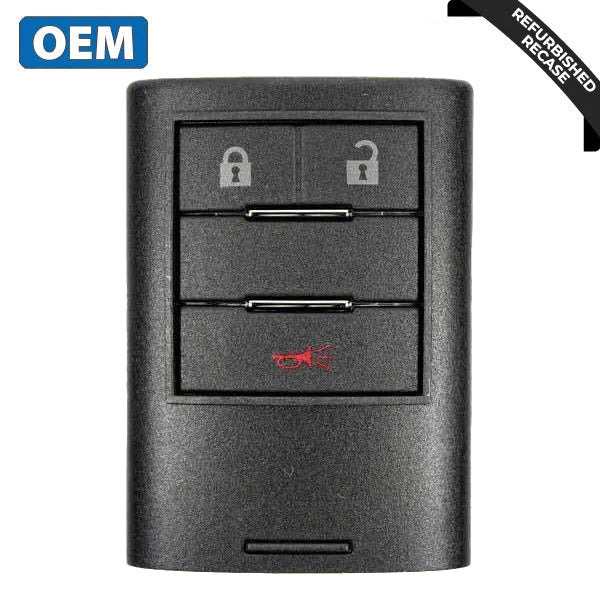 2010-2016 Cadillac / 3-Button Smart Key / PN: 20984232 / NBG009768T (OEM Recase)