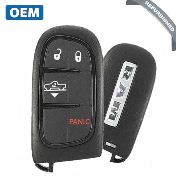 2013-2017 Dodge Ram / 4-Button Smart Key / PN: 68159656AF / GQ4-54T (OEM REFURB)