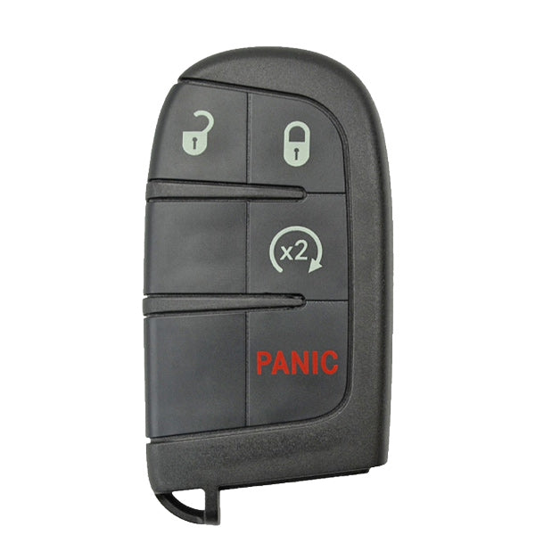 2015-2019 Jeep Renegade / 4-Button Smart Key / PN: 6BY88DX9AA / M3N-40821302 (OEM Recase)