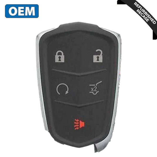 2015-2016 Cadillac SRX / 5-Button Smart Key / PN: 13598528 / HYQ2AB(OEM Recase)