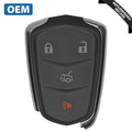 2014-2019 Cadillac ATS CTS XTS / 4-Button Smart Key / PN: 13598506 / HYQ2AB (OEM Recase)