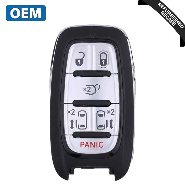 2017-2019 Chrysler Pacifica / 6-Button Smart Key / PN: 68241534AC / M3N-97395900 (OEM Recase)(Keysense)