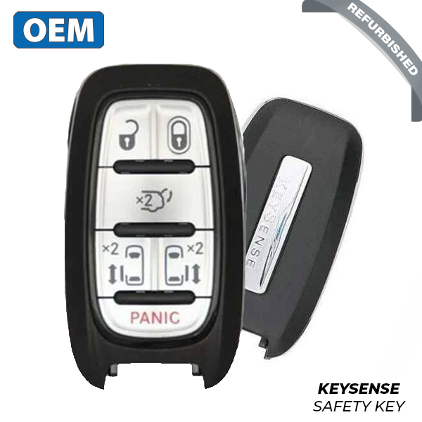 2017-2021 Chrysler Pacifica / 6-Button Smart Key / PN: 68241534 AC / M3N-97395900 / w/KeySense (OEM Refurb)