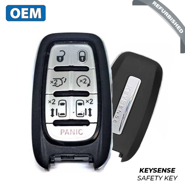 2017-2020 Chrysler Pacifica / 7-Button Smart Key / PN: 68238689 AC / M3N-97395900 / w/KeySense (OEM Refurb)