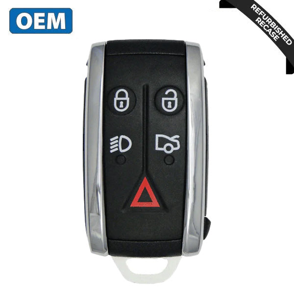 2007-2011 Jaguar / 5-Button Smart Key / PN: C2P17155 / KR55WK49244 (OEM Recase)