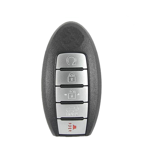 2017-2020 Nissan Rogue / 5-Button Smart Key / PN: 285E3-6FL7A / KR5S180144106 (OEM Recase)