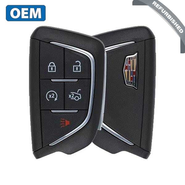 2020-2024 Cadillac CT4 CT5 / 5-Button Smart Key / PN: 13538860 / YG0G20TB1 (OEM Refurb)