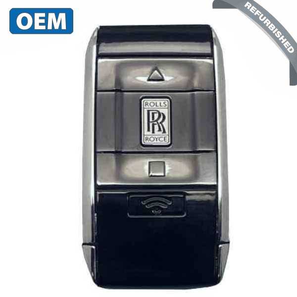 2017-2018 Rolls Royce Cullinan Phantom / 4-Button Smart Key / RR8701081 / YG0HUF7059 / 433 Mhz (OEM Refurb)