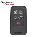 2008-2018 Volvo / 5-Button Smart Key / KR55WK49264 / 433 MHz (AFTERMARKET)