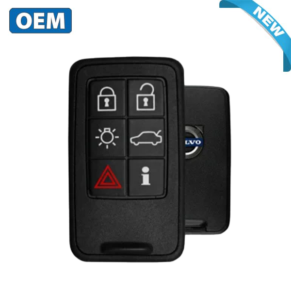 2007-2016 Volvo / 6-Button Smart Key / PN: 30659498 / KR55WK49266 / Keyless Drive / 433 MHz (OEM)