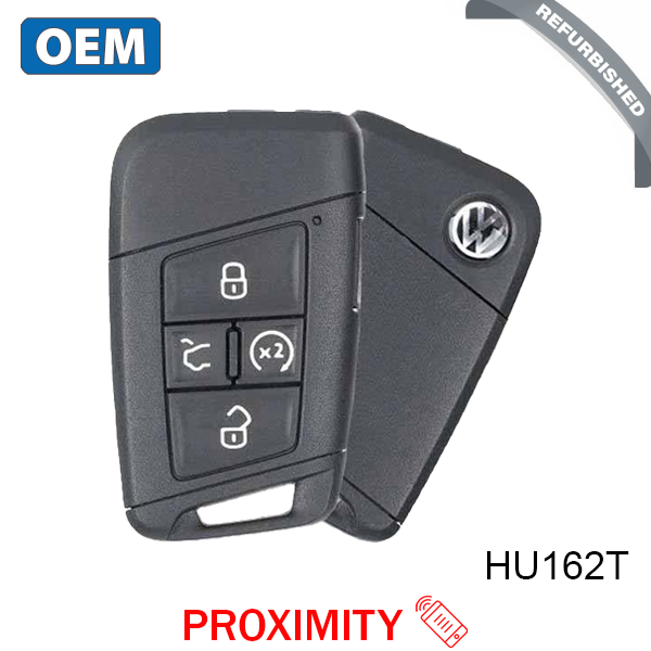 2018-2020 Volkswagen Atlas Passat / 5-Button Smart Key / PN: 3G0 959 752T / KR5FS14-US / HU162T / PROX / MQB (OEM Refurb