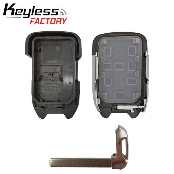 2015-2020 GM / 6-Button Smart Key SHELL / PN: 13584513 / HYQ1AA, HYQ1EA (AFTERMARKET)