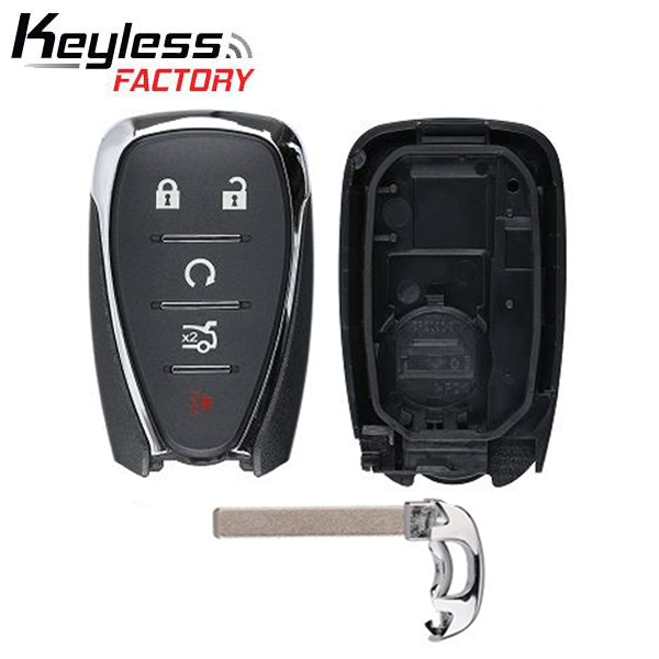 2016-2020 Chevrolet / 5-Button Smart Key SHELL for HYQ4AA HYQ4EA (AFTERMARKET)