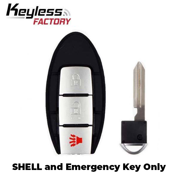 2007-2015 Infiniti / 3-Button Smart Key SHELL / KR55WK48903 KR55WK49622 (AFTERMARKET)
