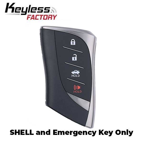 2018-2023 Lexus / 4-Button Smart Key SHELL / PN: 8990H-33020 / HYQ14FBF (AFTERMARKET)
