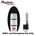 2013-2019 Infiniti Nissan / 3-Button Smart Key SHELL / KR5S180144014 (AFTERMARKET)