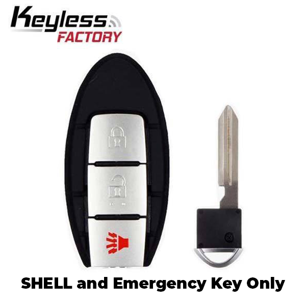 2013-2019 Infiniti Nissan / 3-Button Smart Key SHELL / KR5S180144014 (AFTERMARKET)